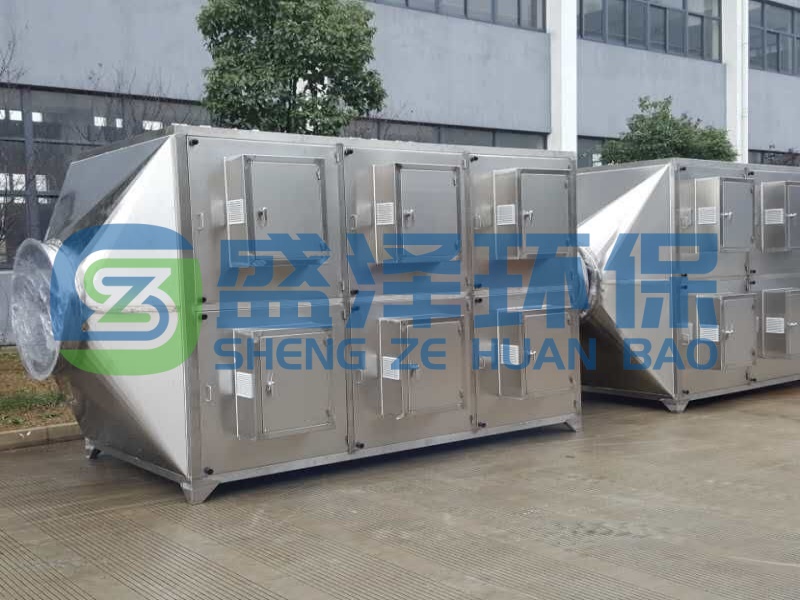 汽車行業(yè)廢氣處理一體化設備